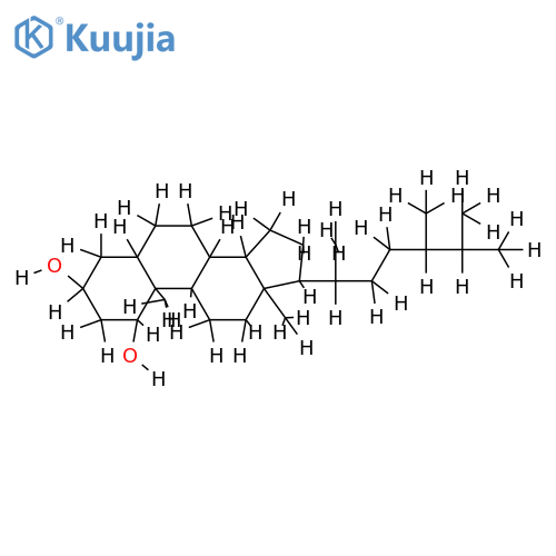 24S-methylcholestan-1alpha,3beta-diol structure