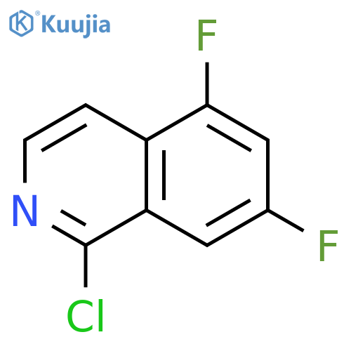 1-chloro-5,7-difluoroisoquinoline structure