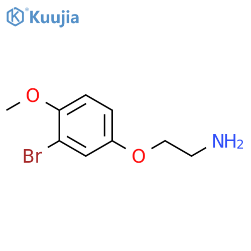 2-(3-bromo-4-methoxyphenoxy)ethan-1-amine structure