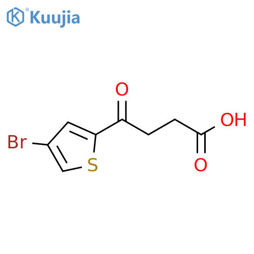 2-Thiophenebutanoic acid, 4-bromo-γ-oxo- structure