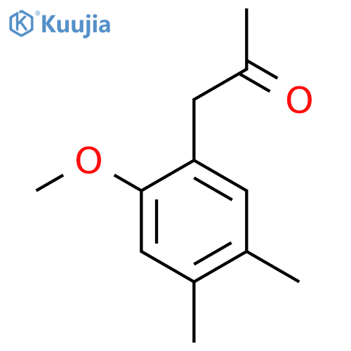 1-(2-methoxy-4,5-dimethylphenyl)propan-2-one structure