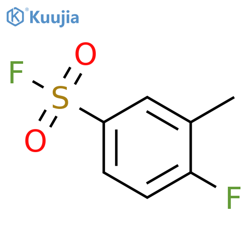 4-fluoro-3-methylbenzene-1-sulfonyl fluoride structure