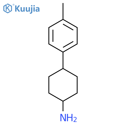 4-(4-methylphenyl)cyclohexan-1-amine, Mixture of diastereomers structure