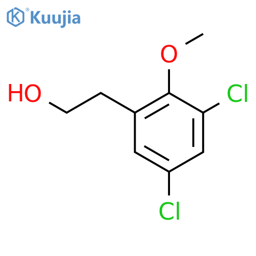 2-(3,5-dichloro-2-methoxyphenyl)ethan-1-ol structure