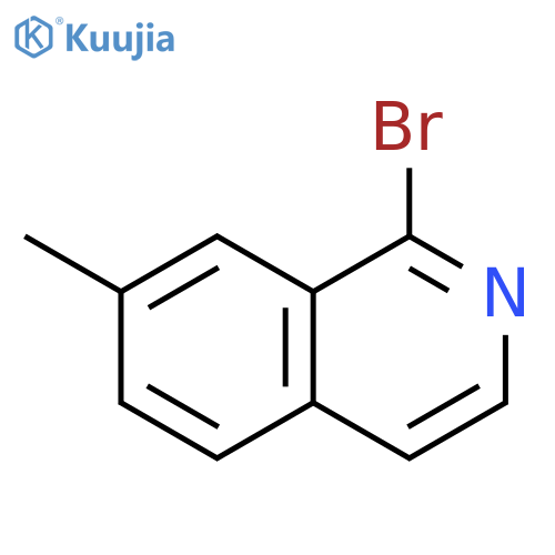 Isoquinoline, 1-bromo-7-methyl- structure