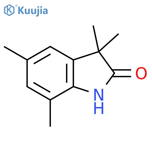 2H-Indol-2-one, 1,3-dihydro-3,3,5,7-tetramethyl- structure