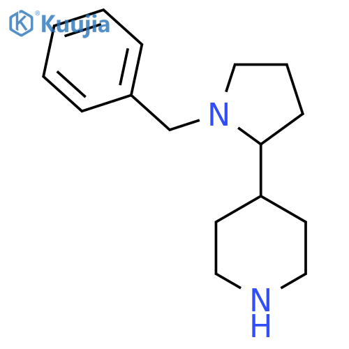 4-(1-benzylpyrrolidin-2-yl)piperidine structure