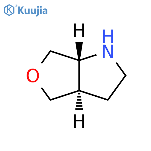 1H-Furo[3,4-b]pyrrole, hexahydro-, (3aR,6aR)-rel- structure