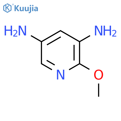 3,5-Pyridinediamine,2-methoxy-(9CI) structure
