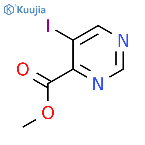 Methyl 5-iodopyrimidine-4-carboxylate structure
