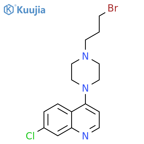 Quinoline, 4-[4-(3-bromopropyl)-1-piperazinyl]-7-chloro- structure