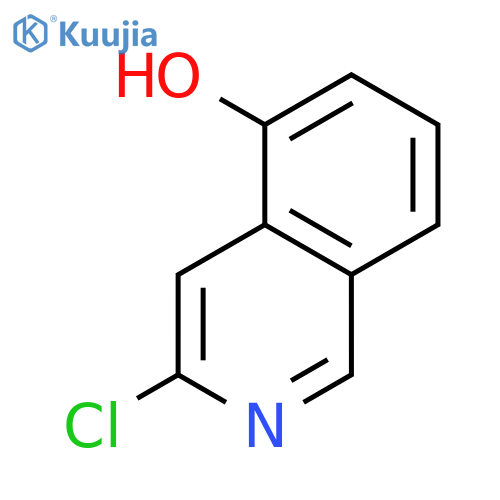 3-chloroisoquinolin-5-ol structure
