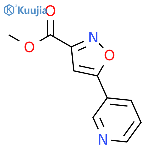 Methyl 5-(3-Pyridyl)isoxazole-3-carboxylate structure