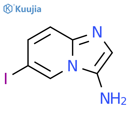 3-Amino-6-iodoimidazo[1,2-a]pyridine structure