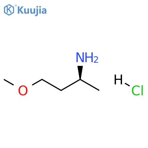 (S)-4-methoxybutan-2-amine hydrochloride structure