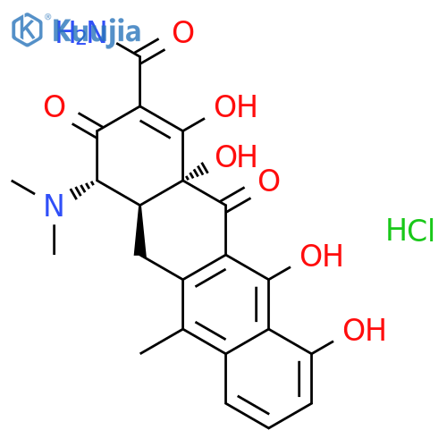 ANHYDROTETRACYCLINE HYDROCHLORIDE structure