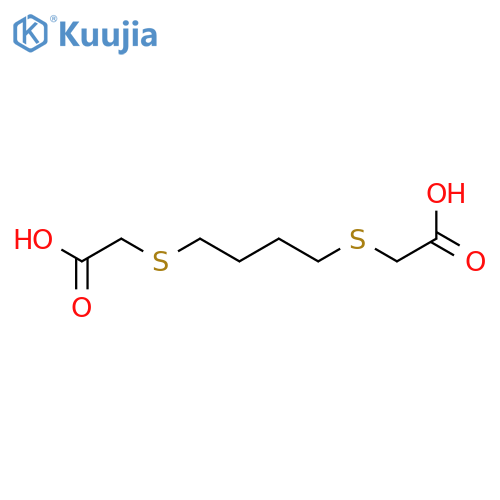 2-4-(Carboxymethylsulfanyl)butylsulfanylacetic Acid structure