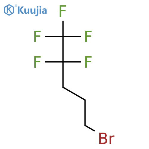 5-Bromo-1,1,1,2,2-pentafluoropentane structure