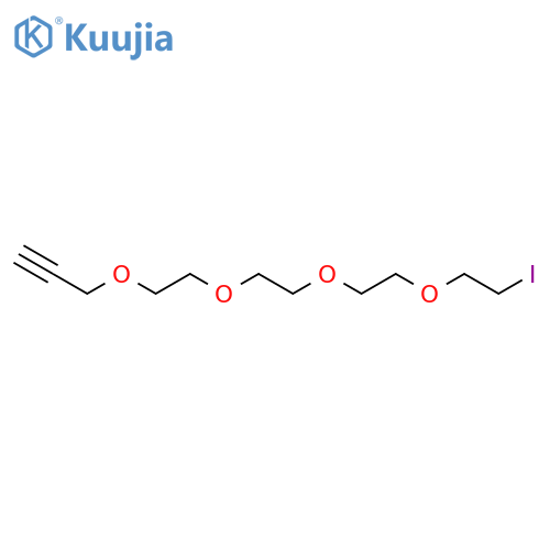 3-(2-{2-[2-(2-Iodoethoxy)-ethoxy]-ethoxy}-ethoxy)-propyne structure