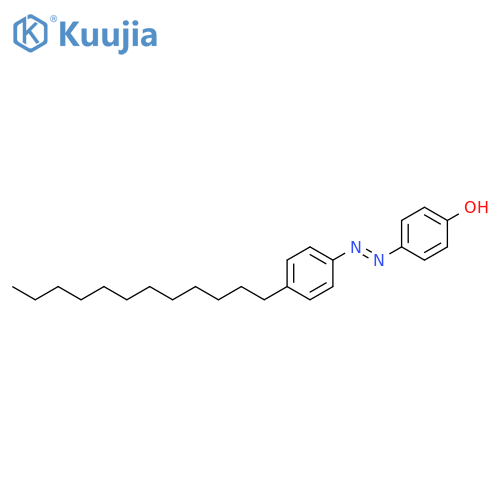 Phenol, 4-[(1E)-2-(4-dodecylphenyl)diazenyl]- structure
