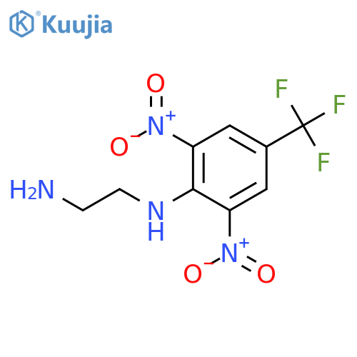 1,2-Ethanediamine, N-[2,6-dinitro-4-(trifluoromethyl)phenyl]- structure