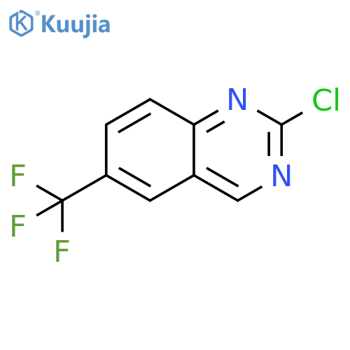 2-chloro-6-(trifluoromethyl)quinazoline structure