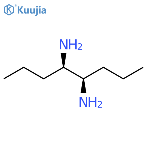 (4R,5R)-octane-4,5-diamine structure