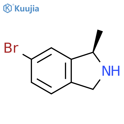 (R)-6-Bromo-1-methyl-2,3-dihydro-1H-isoindole structure