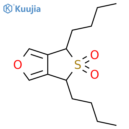 4H,6H-Thieno[3,4-c]furan, 4,6-dibutyl-, 5,5-dioxide structure