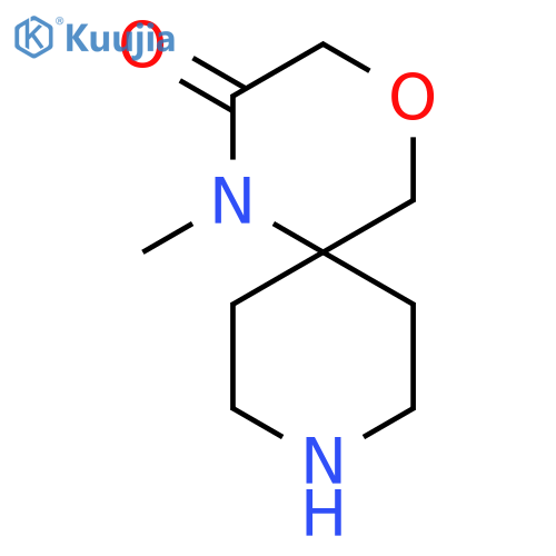 1-Methyl-4-oxa-1,9-diazaspiro[5.5]undecan-2-one structure