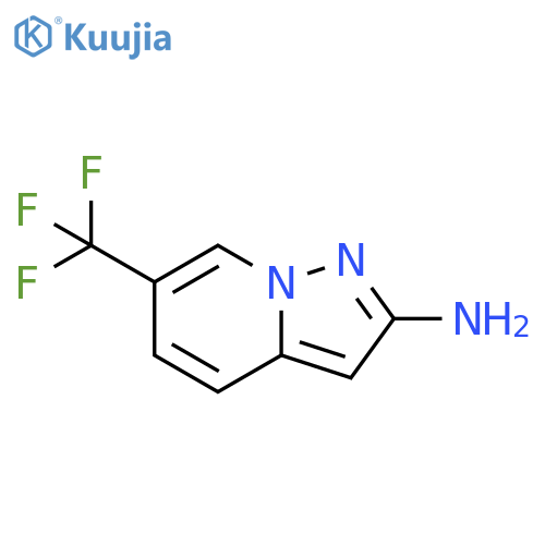 6-(trifluoromethyl)pyrazolo[1,5-a]pyridin-2-amine structure