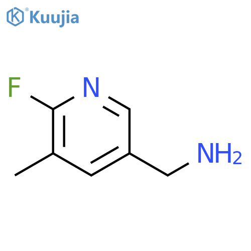 3-Pyridinemethanamine, 6-fluoro-5-methyl- structure