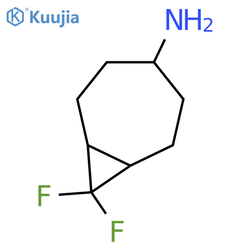 8,8-Difluorobicyclo[5.1.0]oct-4-ylamine structure