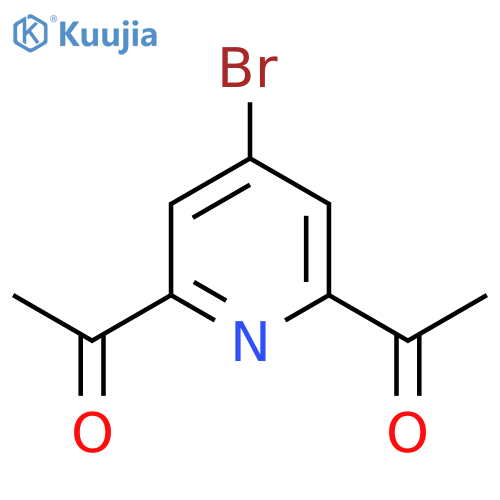 4-Bromo-2,6-diacetylpyridine structure