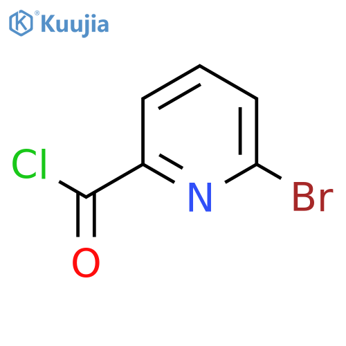 6-Bromopicolinoyl chloride structure