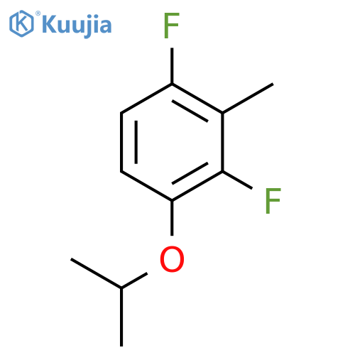 1,3-Difluoro-4-isopropoxy-2-methylbenzene structure