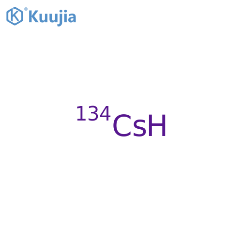Cesium, isotope of mass134 structure