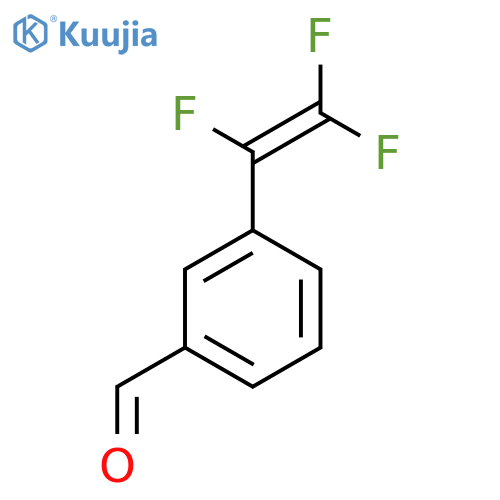 3-(1,2,2-Trifluoroethenyl)benzaldehyde structure