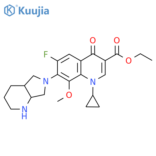 Moxifloxacin Ethyl Ester structure