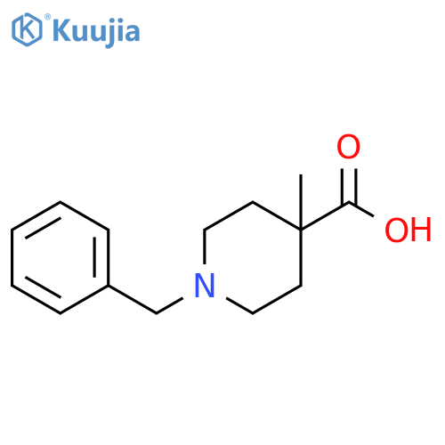 1-benzyl-4-methylpiperidine-4-carboxylicacid structure