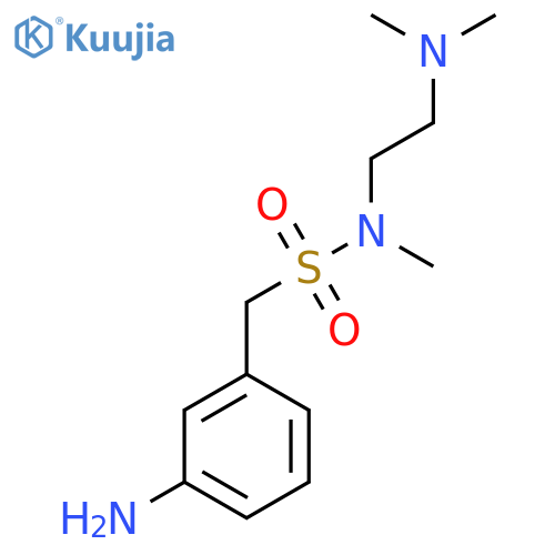 1-(3-Aminophenyl)-N-(2-(dimethylamino)ethyl)-N-methylmethanesulfonamide structure