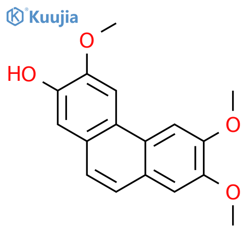 2-Phenanthrenol,3,6,7-trimethoxy- structure