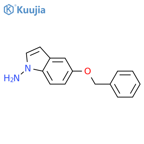 5-(Benzyloxy)-1H-indol-1-amine structure