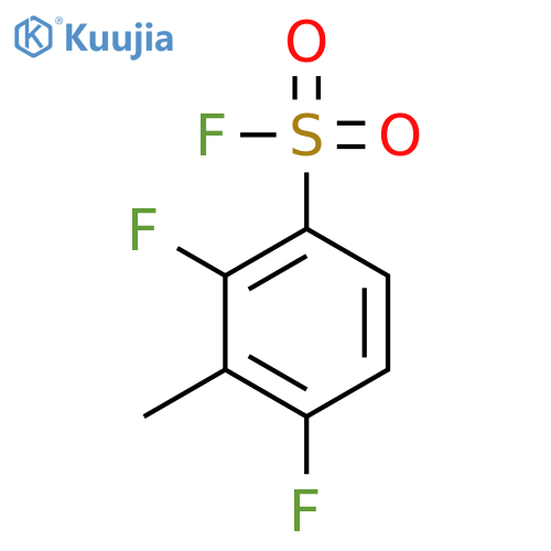 Benzenesulfonyl fluoride, 2,4-difluoro-3-methyl- structure
