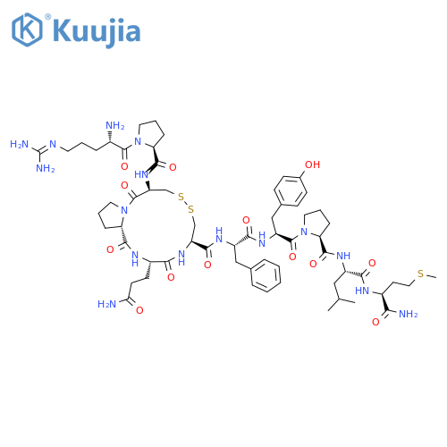 Substance P,3-L-cysteine-6-L-cysteine-8-L-tyrosine-9-L-proline-, cyclic (3®6)-disulfide (9CI) structure