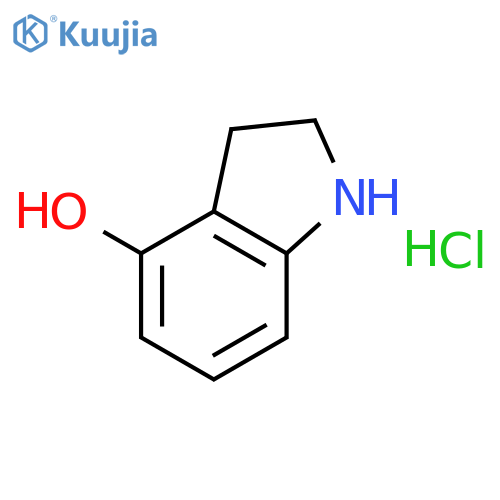 2,3-dihydro-1H-indol-4-ol hydrochloride structure