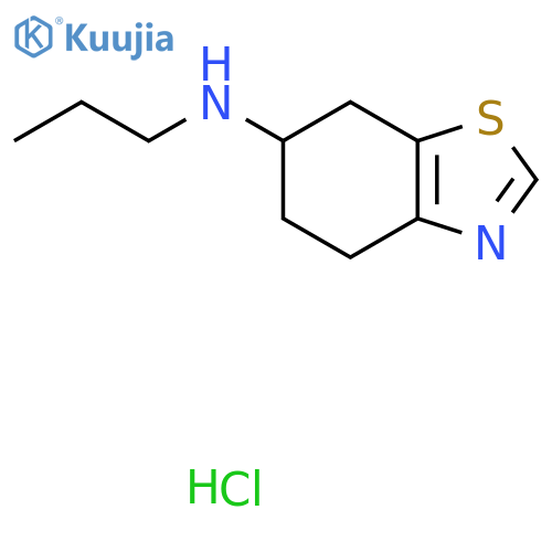N-Propyl-4,5,6,7-tetrahydrobenzo[d]thiazol-6-amine Hydrochloride structure