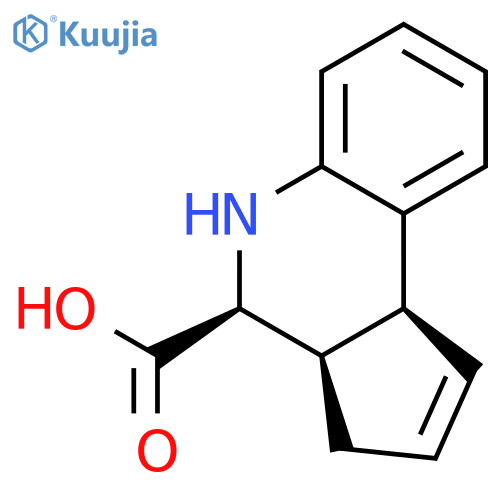 (3aR,4S,9bS)-3a,4,5,9b-Tetrahydro-3h-cyclopentacquinoline-4-carboxylic Acid structure