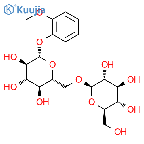Guaiacol-b-D-gentiobioside structure