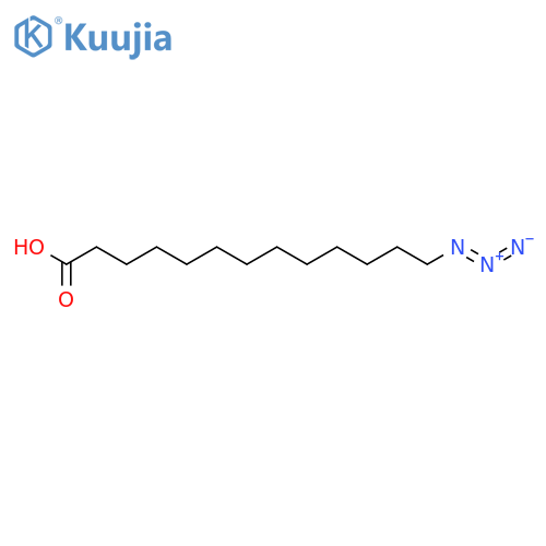 Tridecanoic acid, 13-azido- structure